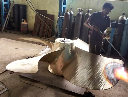 Marine Propeller Repair Service