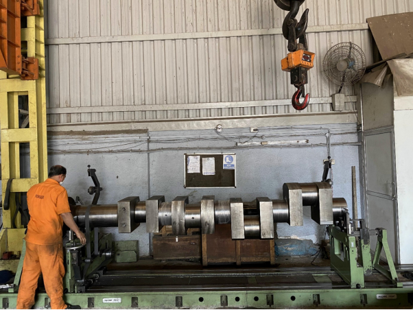 Dynamic Balancing of Compressor Crankshaft