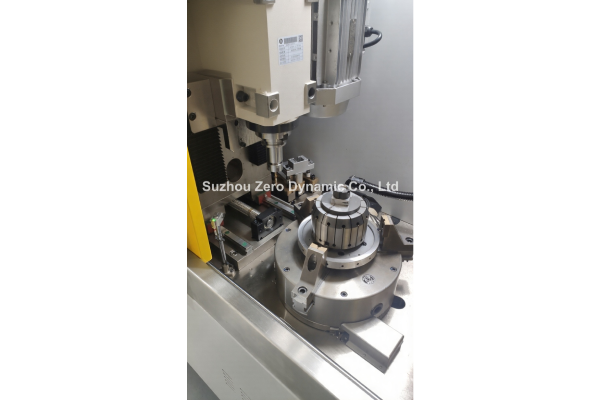 Single Station Automotive Output Gear Automatic Balancing Machine Vertical Single Plane Drilling Correction Balancer