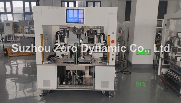Two Station Electric Tricycle Motor Rotor Balancing Machine End Plane Drilling Correction Balancer