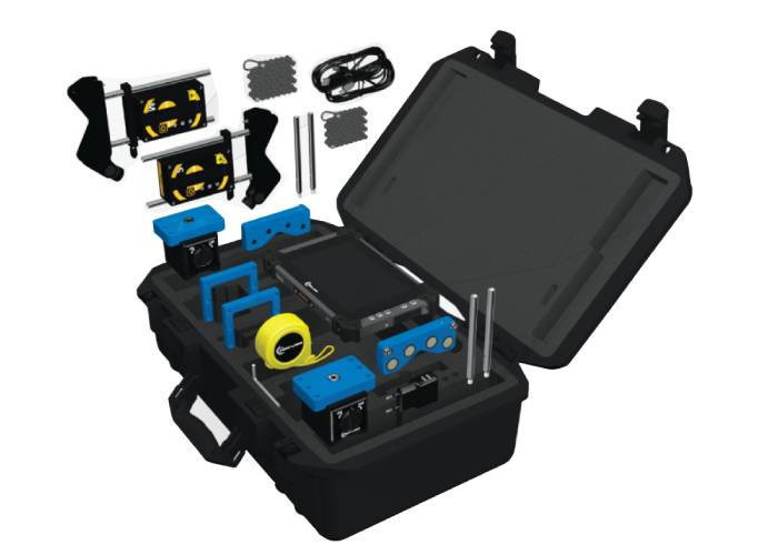 Dial Gauge Shaft Alignment With Electronic Indicator and Pocket PC